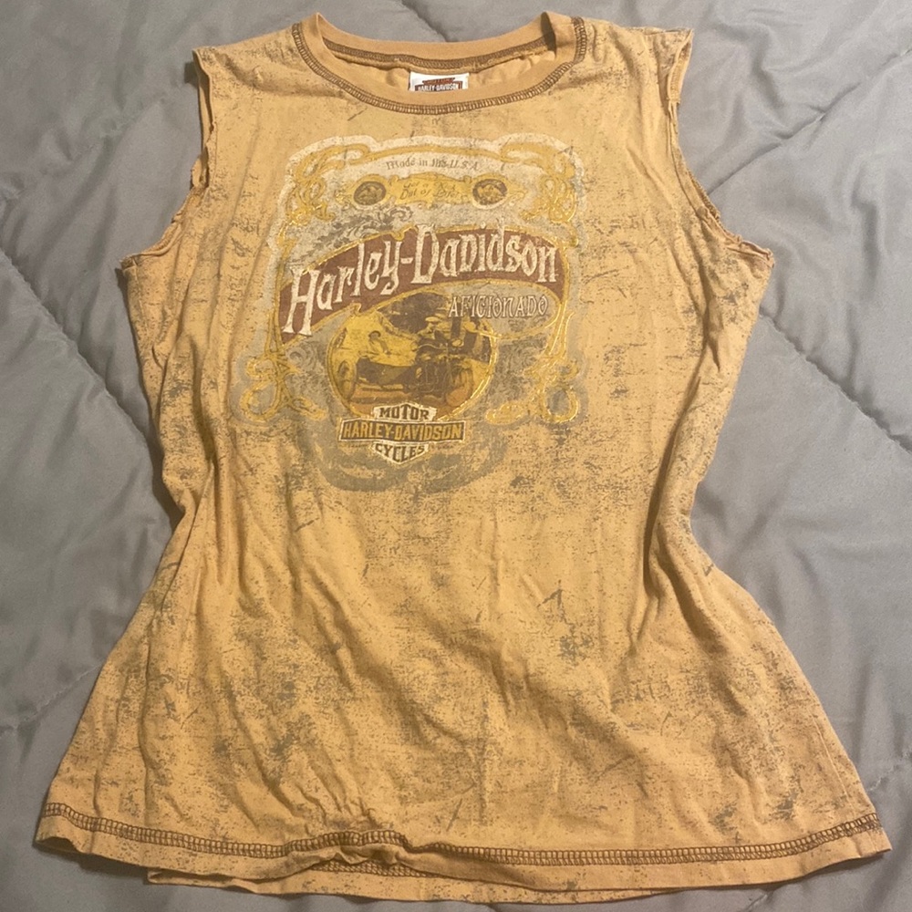 Harley Davidson Cut-Off Tee
